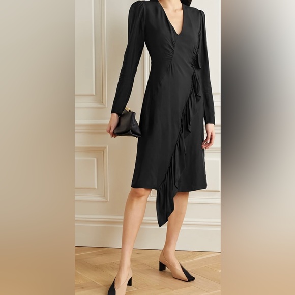 By Malene Birger Black Midi Dress - Picture 14 of 14